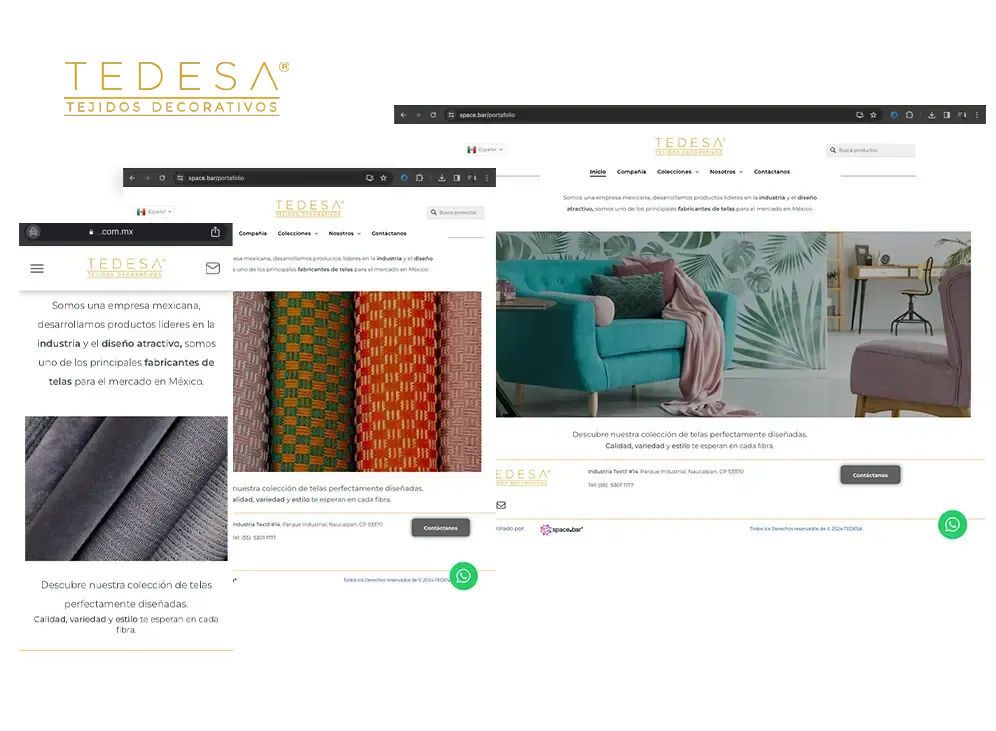 Tedesa, fabricantes de telas en México