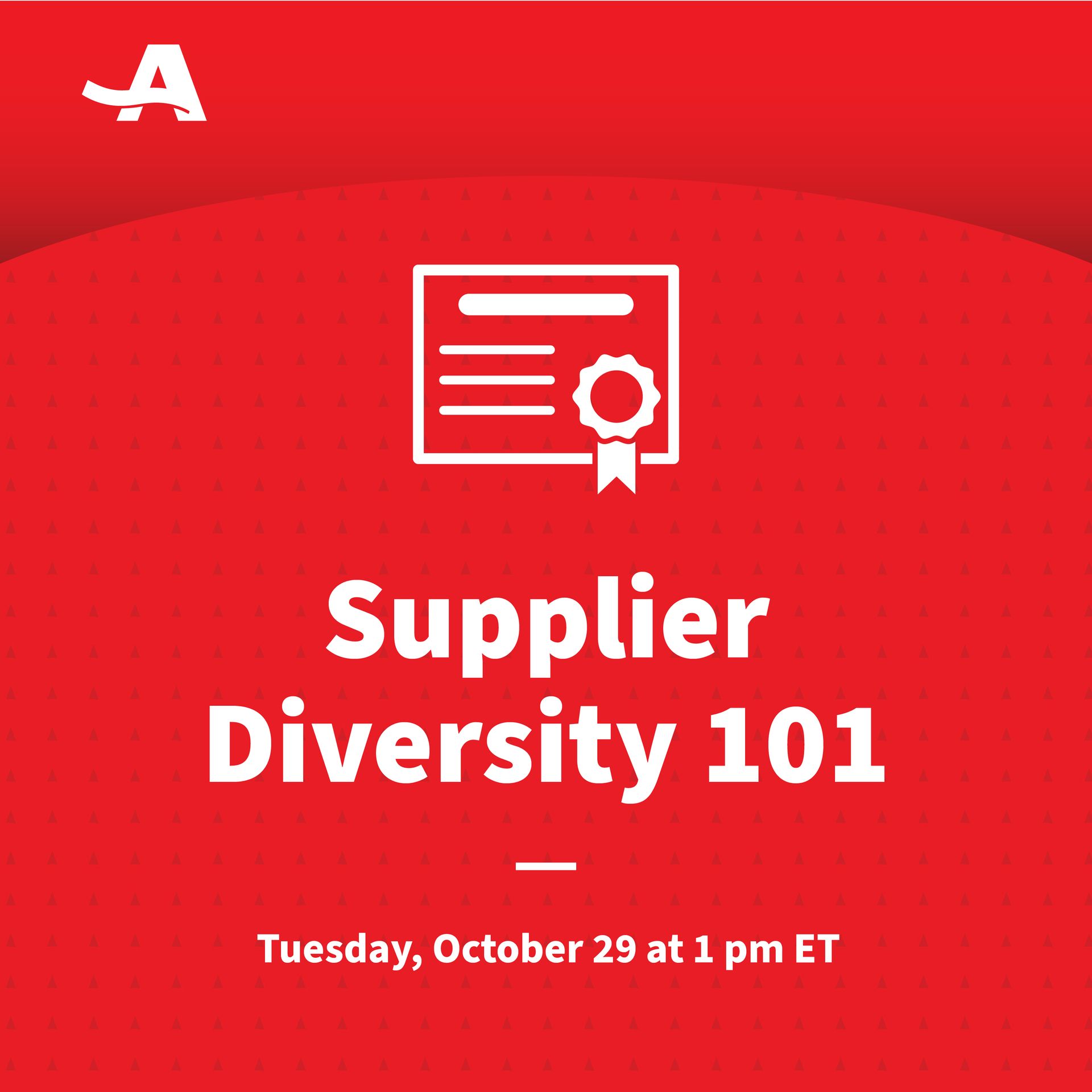 A poster for supplier diversity 101 : demystifying diversity certification