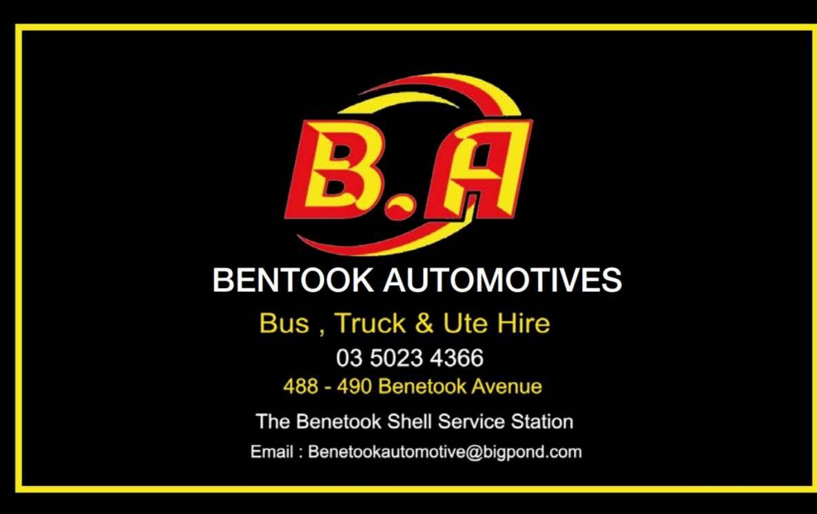 A text with a lot of business information | Mildura, VIC | Benetook Automotive & Bus Hire