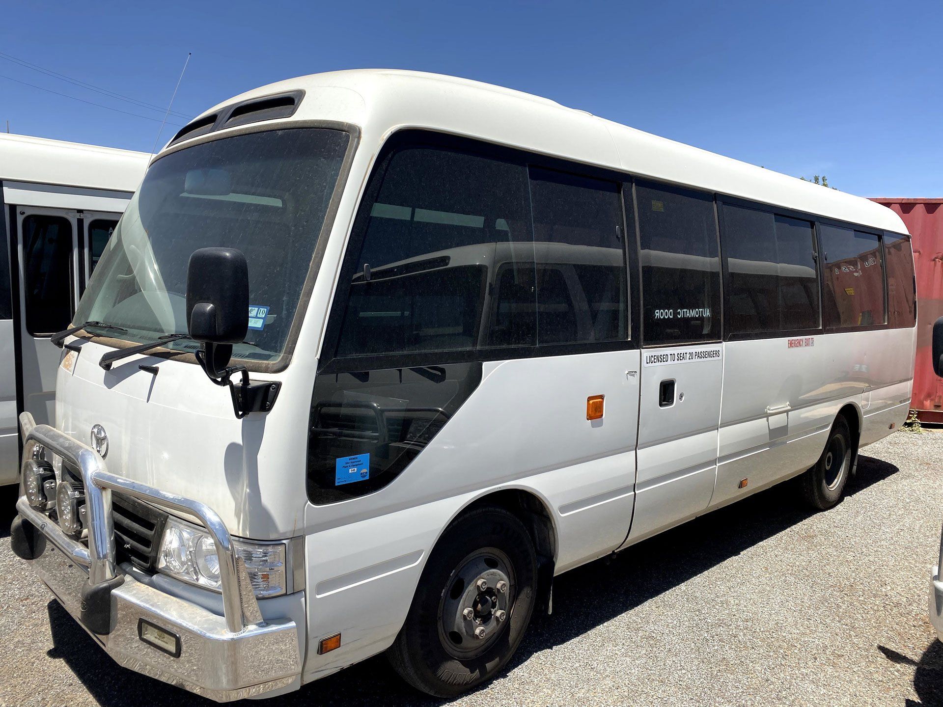 A white minibus | Mildura, VIC | Benetook Automotive & Bus Hire