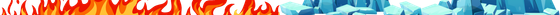 Red and blue lines on a white background