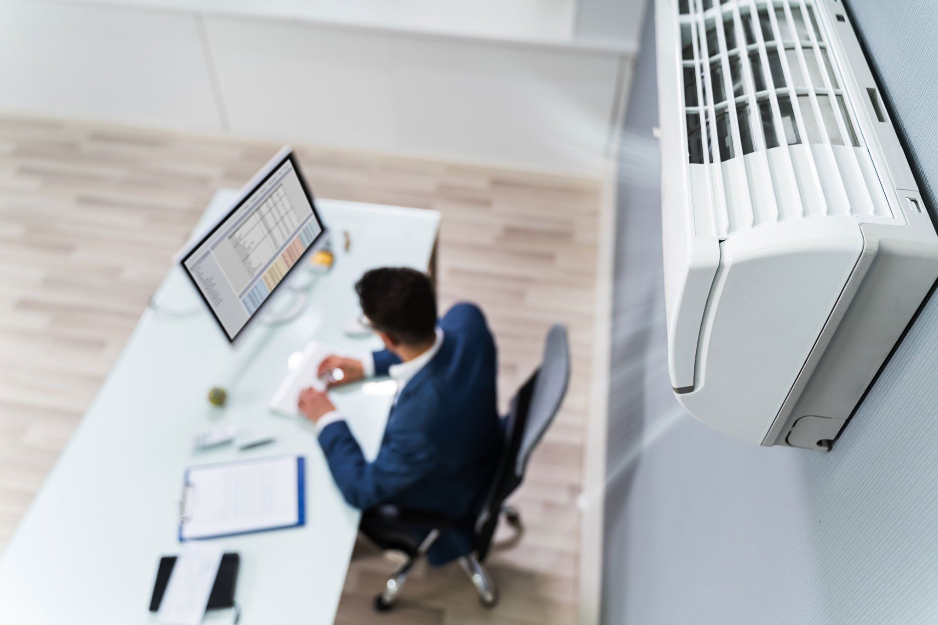 Air Conditioner in an Office — Blountville, TN — Tittle Heating and Air