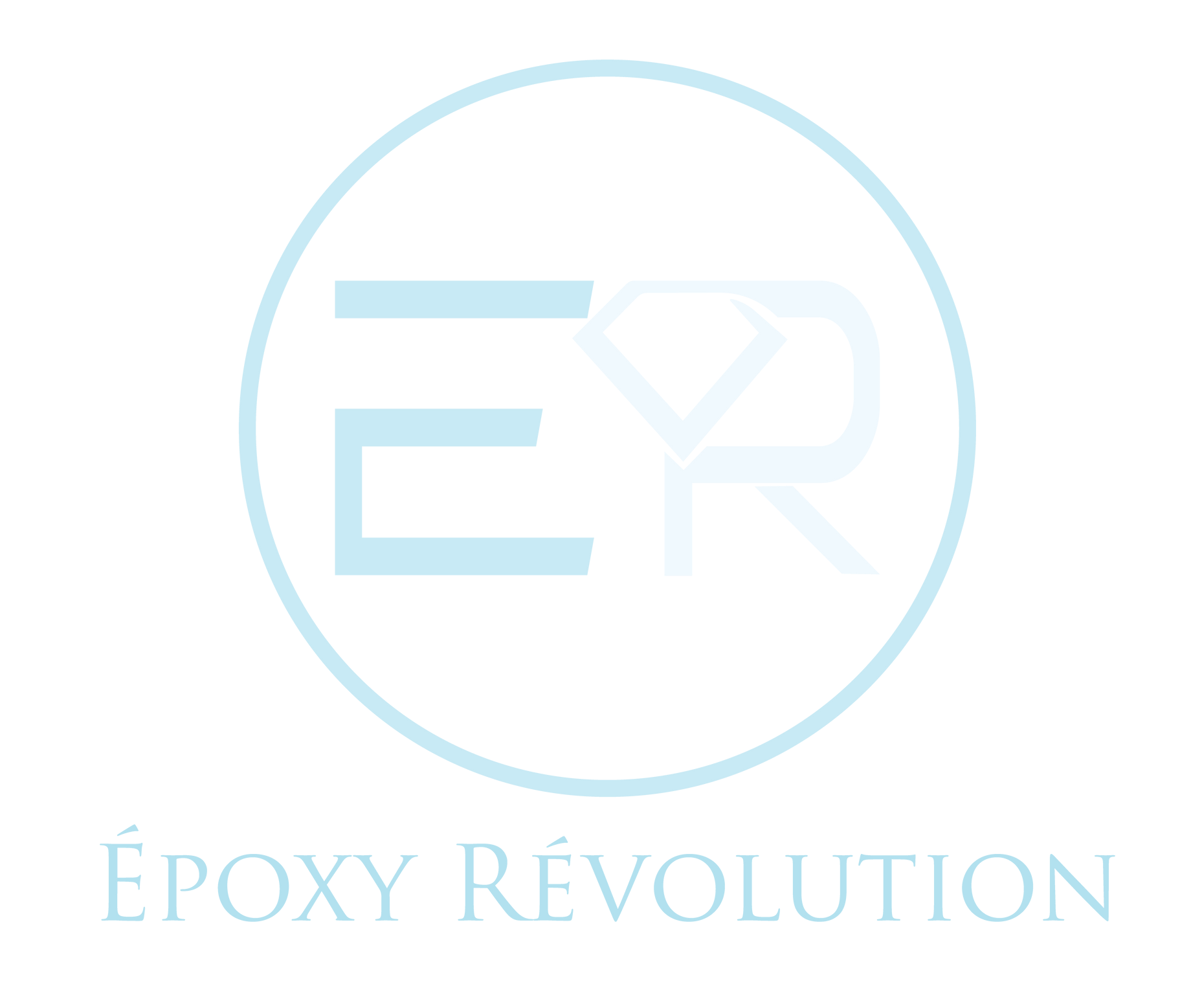 Un logo pour une entreprise appelée epoxy revolution.