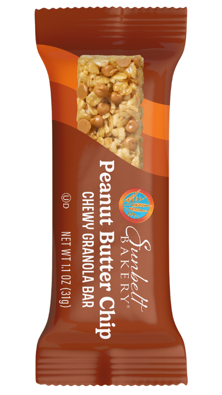 wrap of single serve sweet and salty peanut chewy granola bars