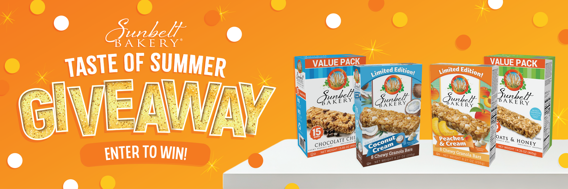 taste of summer giveaway banner
