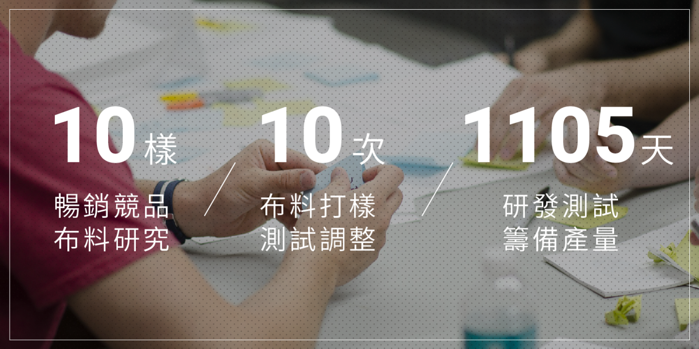 一群人圍坐在一張桌子旁，桌上貼著便條。