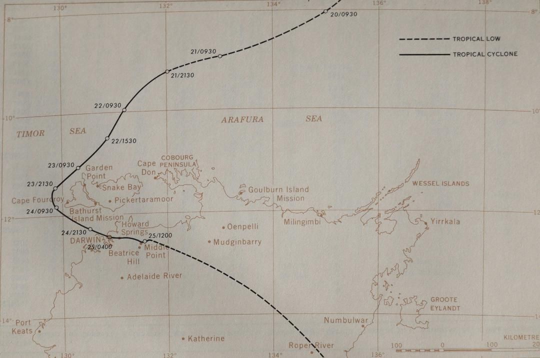 A black and white map of the world shows the tropic of cancer