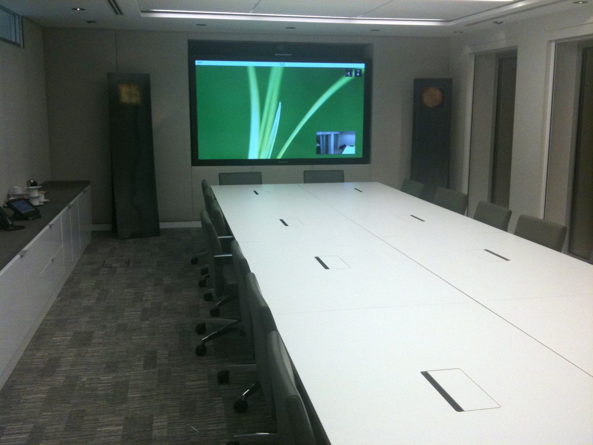 small boardroom screens