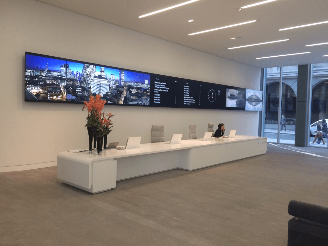 reception desk