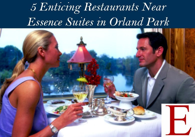 A couple dining at a fancy restaurant. Headline: 