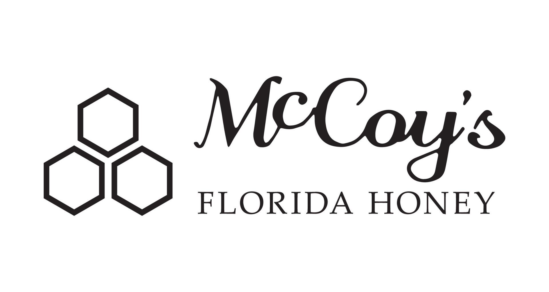 McCoy's Florida Honey Logo Black