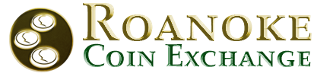 Logo, Roanoke Coin Exchange - Coin Dealer