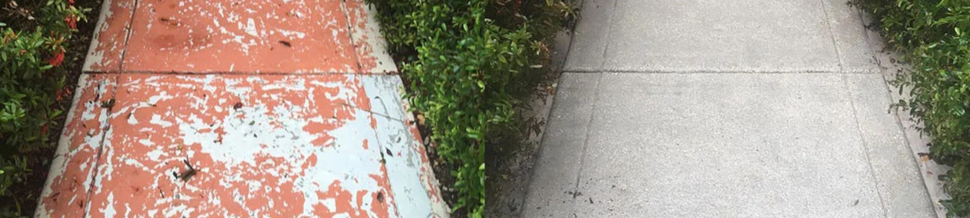 Pavement with a unique design created with our dustless 