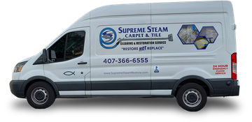 Cleaning Service Van — Supreme Steam Restoration – Oviedo, FL