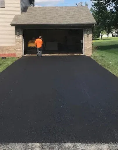 New Asphalt Driveway