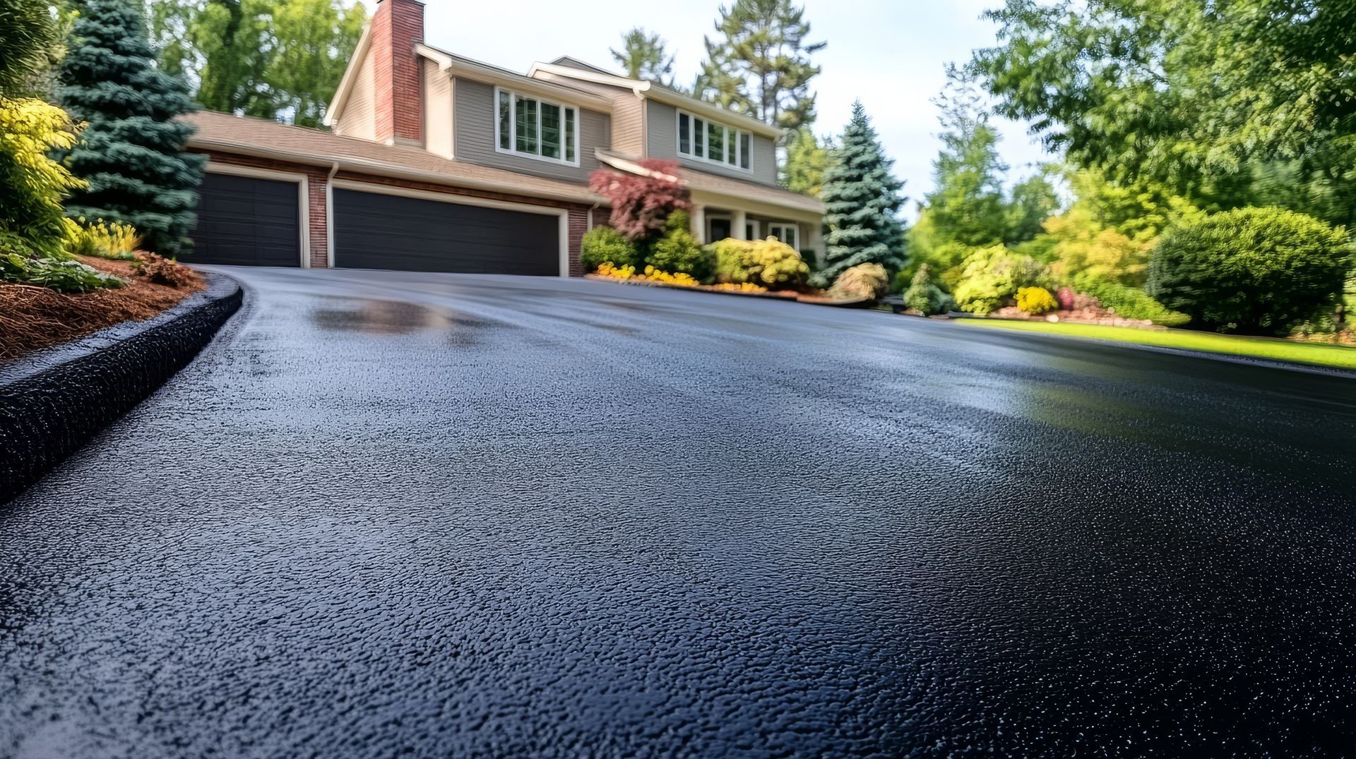 New Driveway in Valpo, Indiana