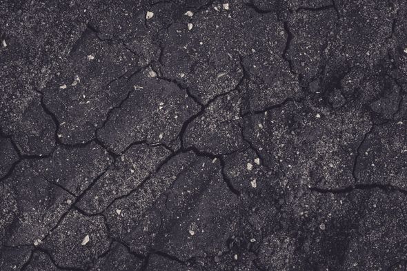 Pot hole patching in Valparaiso