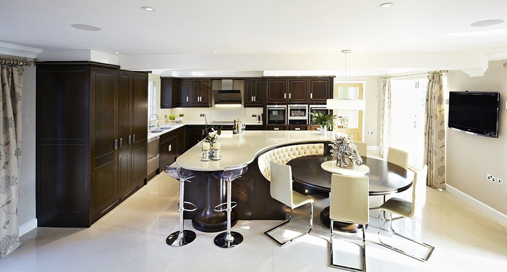 Contemporary Black Walnut dining