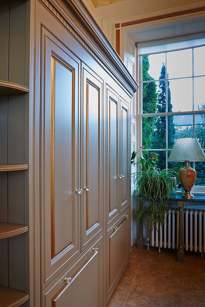 Hand Painted kitchen cupboards