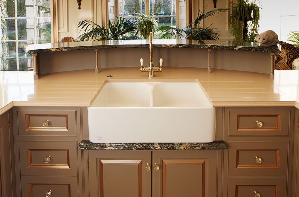 Hand Painted kitchen sink