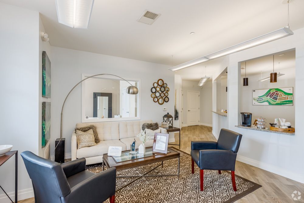 Interior photo of a modern living room