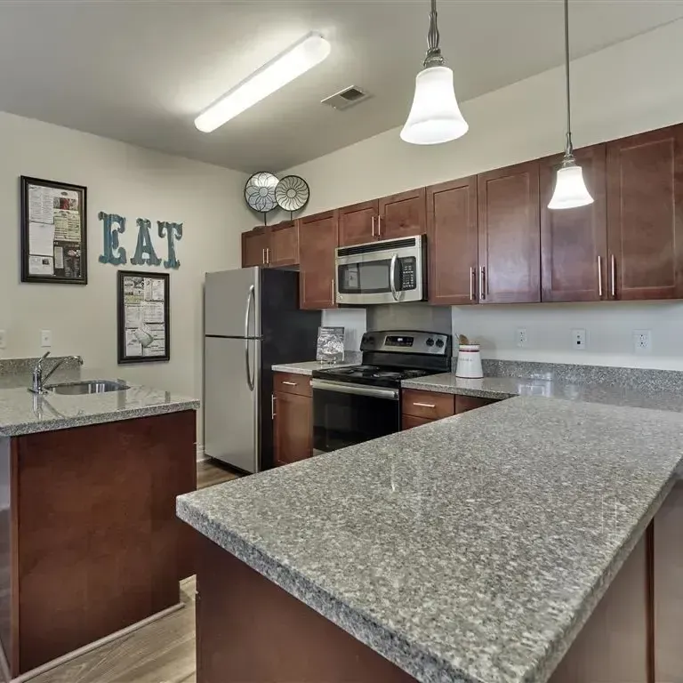 Photo of a contemporary kitchen