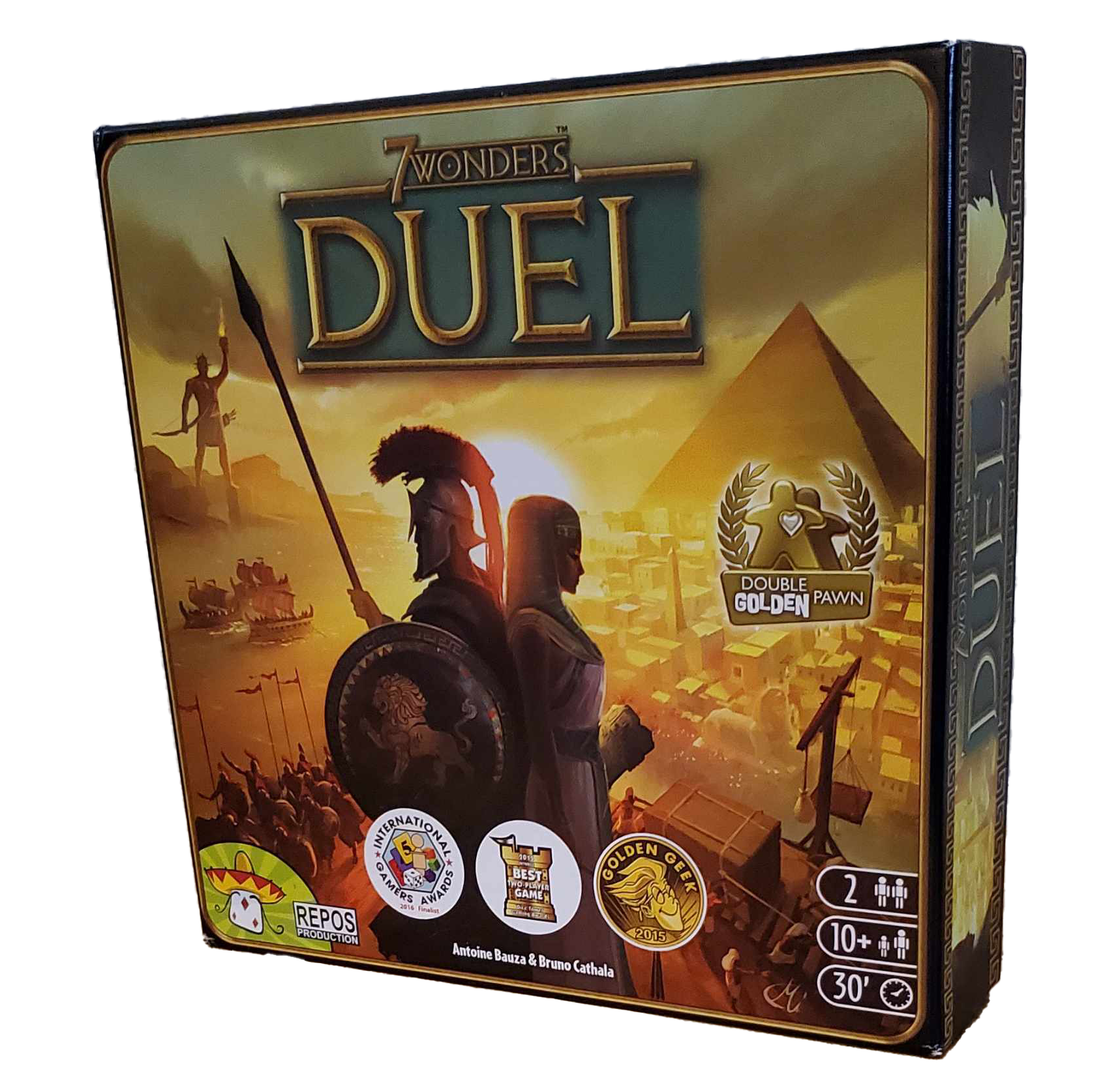 The board game 7 Wonders Duel by Asmodee