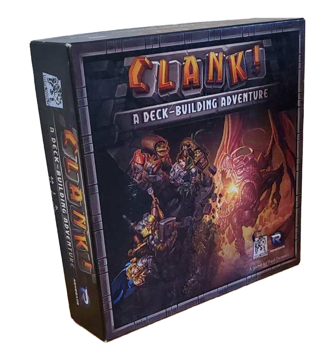 The board game CLANK! by Renegade Game Studios