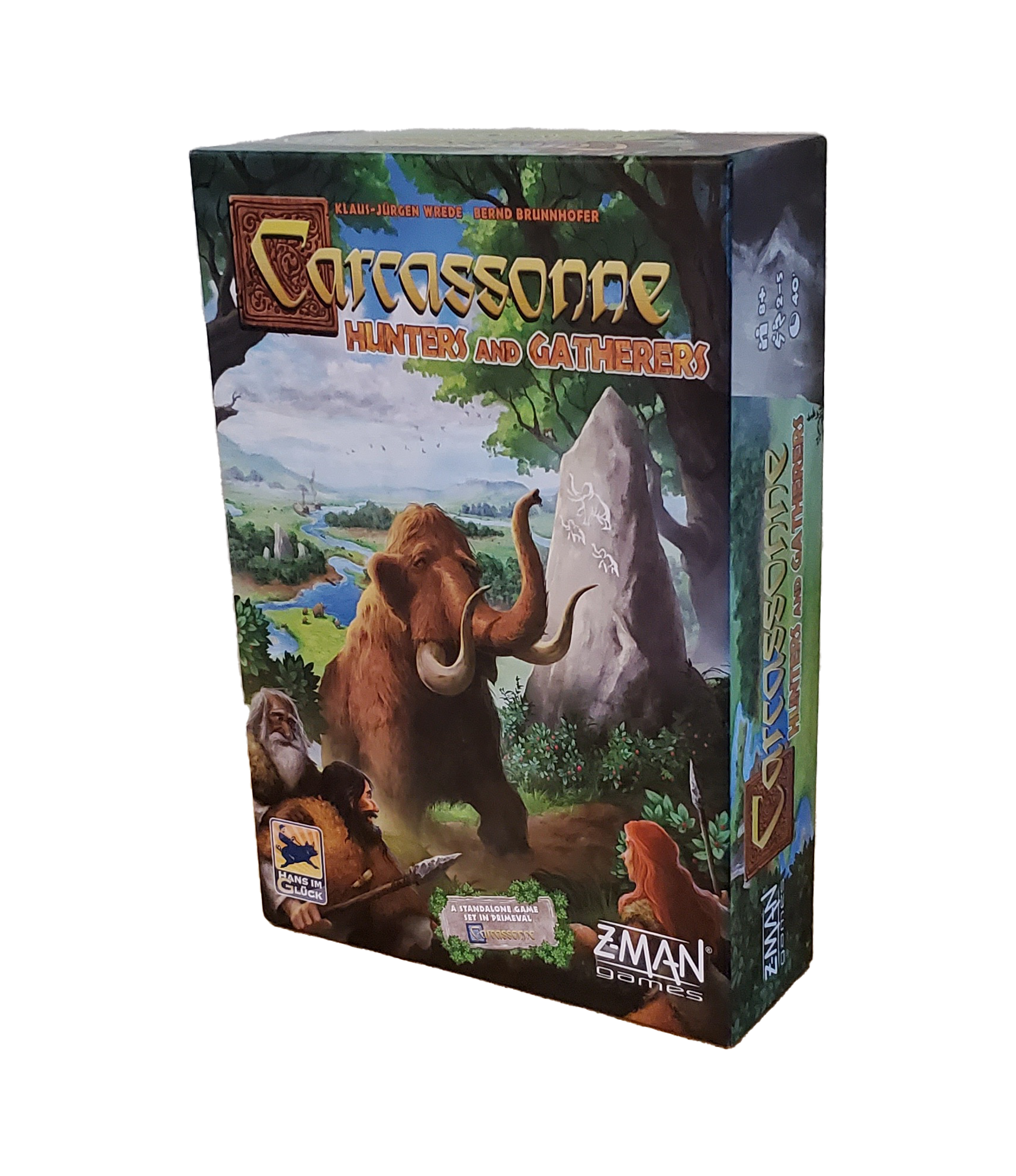 Carcassonne (Hunters and Gatherers) Board Game by Asmodee