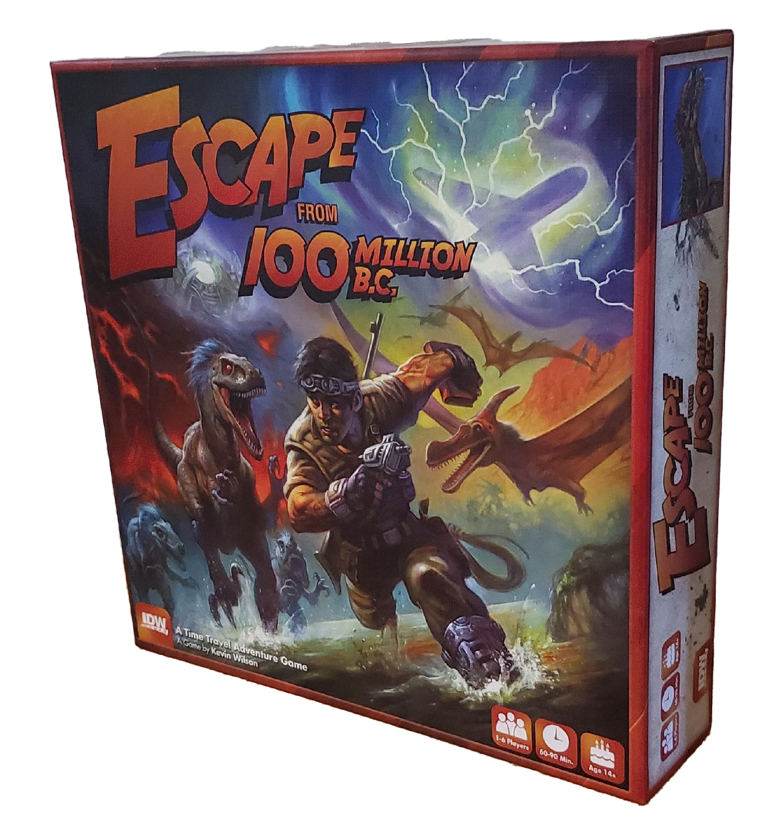Escape from 100 Million BC board game by IDW