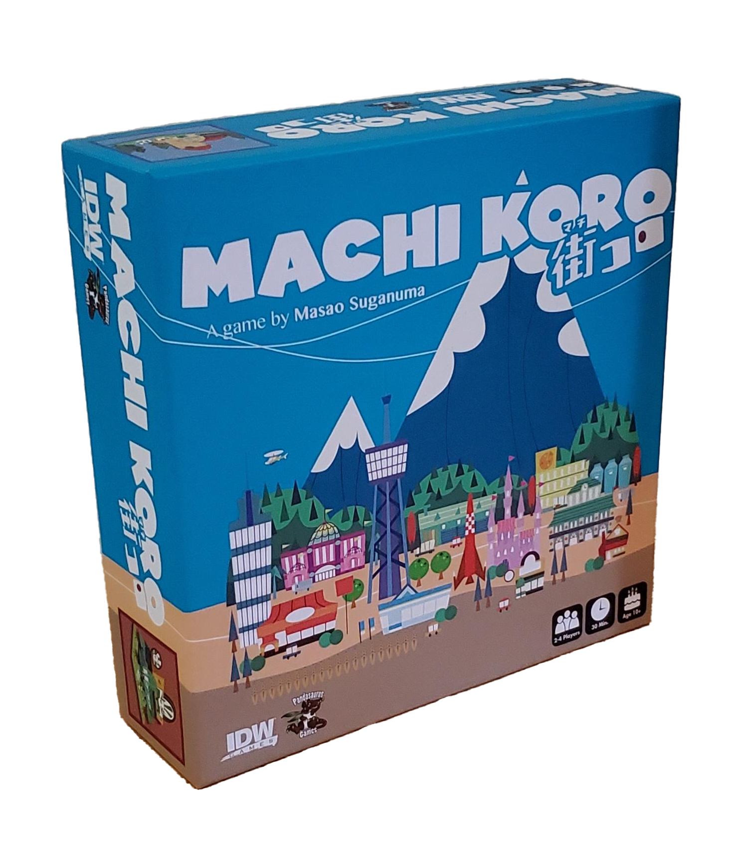 The board game Machi Koro by Pandasaurus Games