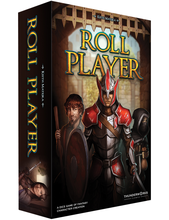 The board game Roll Player by Thunderworks Games