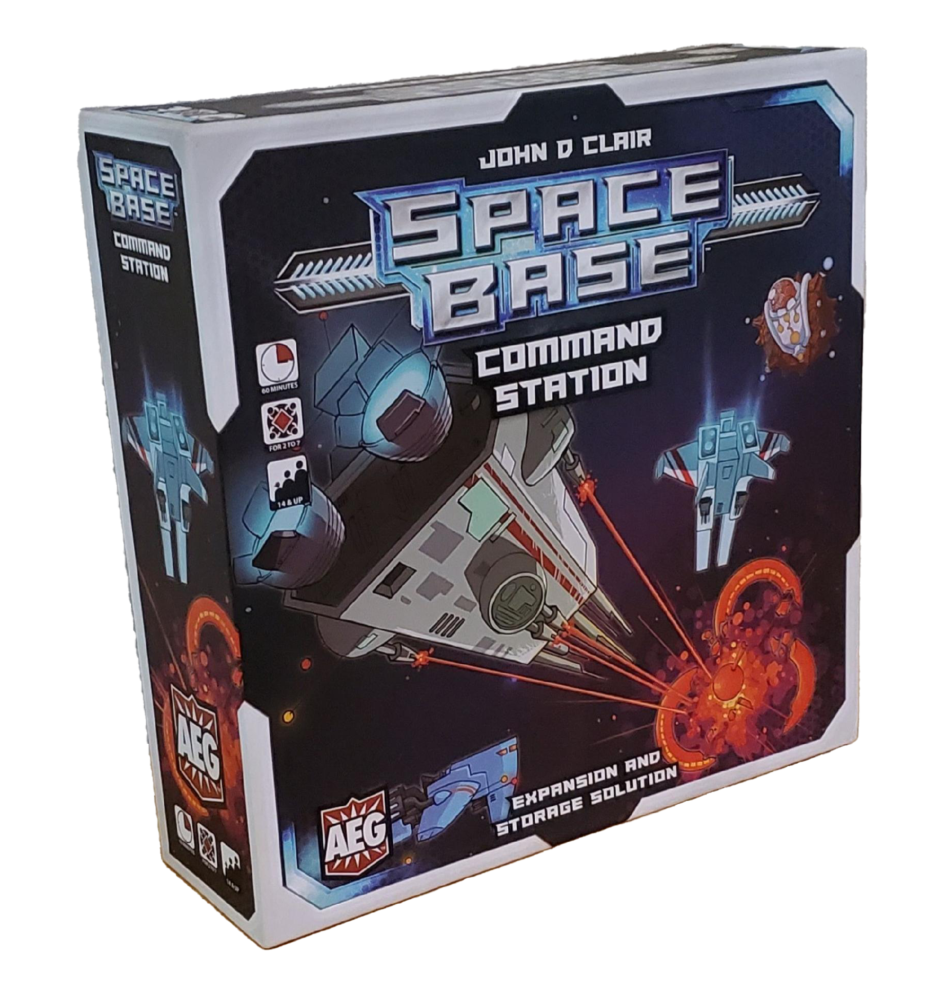 The board game Space Base Alderac Entertainment Games