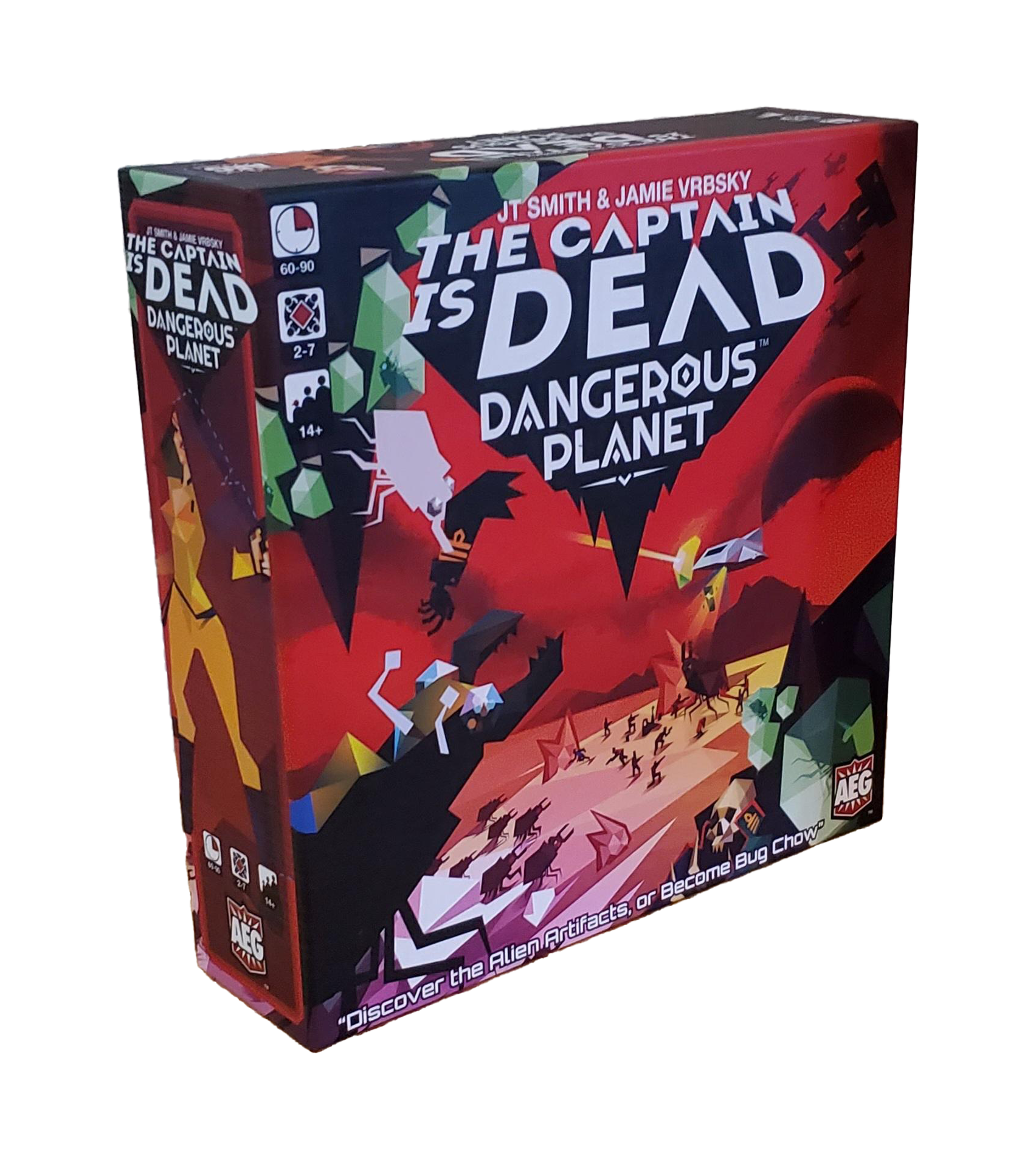 The Captain is Dead Dangerous Planet board game by Alderac Entertainment Games