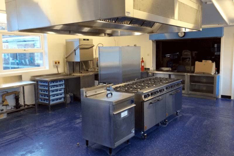 Stainless steel kitchen equipment