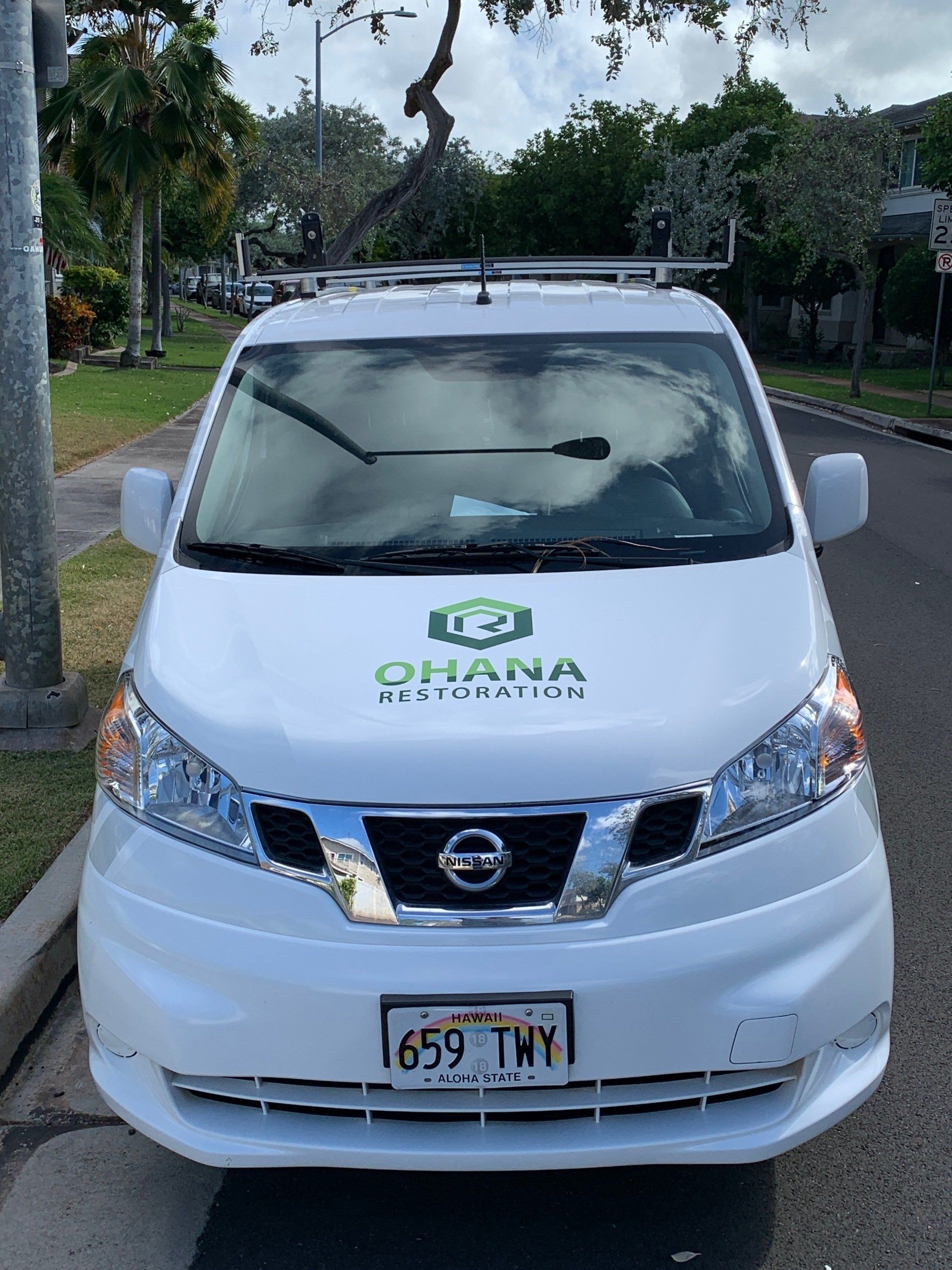 vehicle hood signage