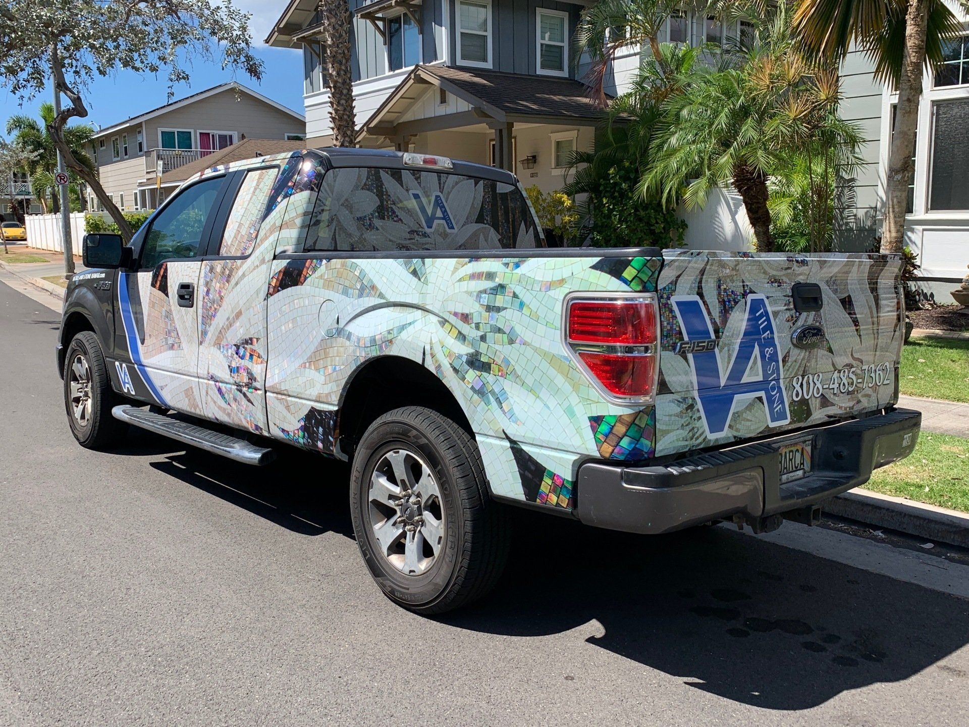 custom truck wrap