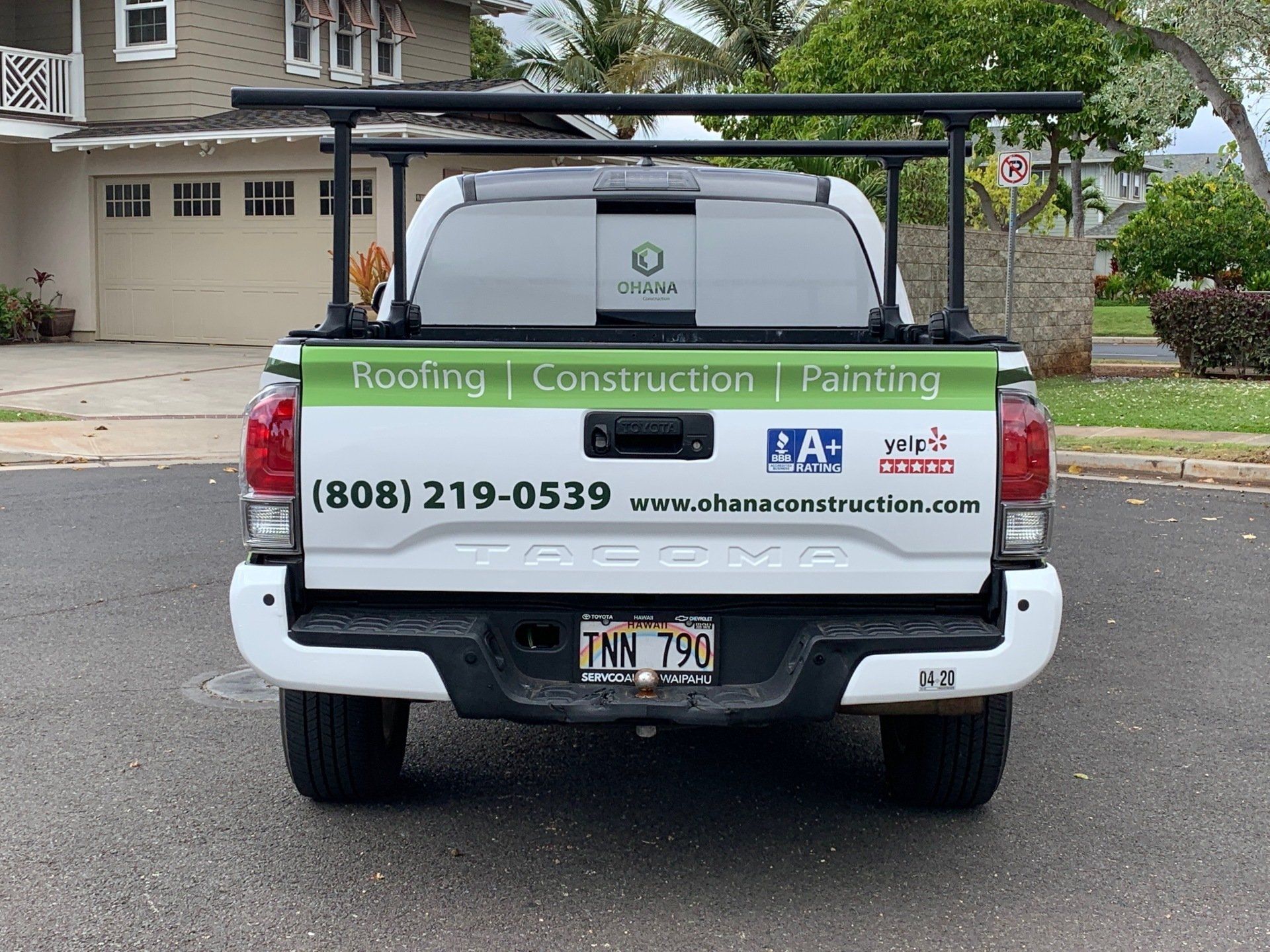 rear view truck graphics