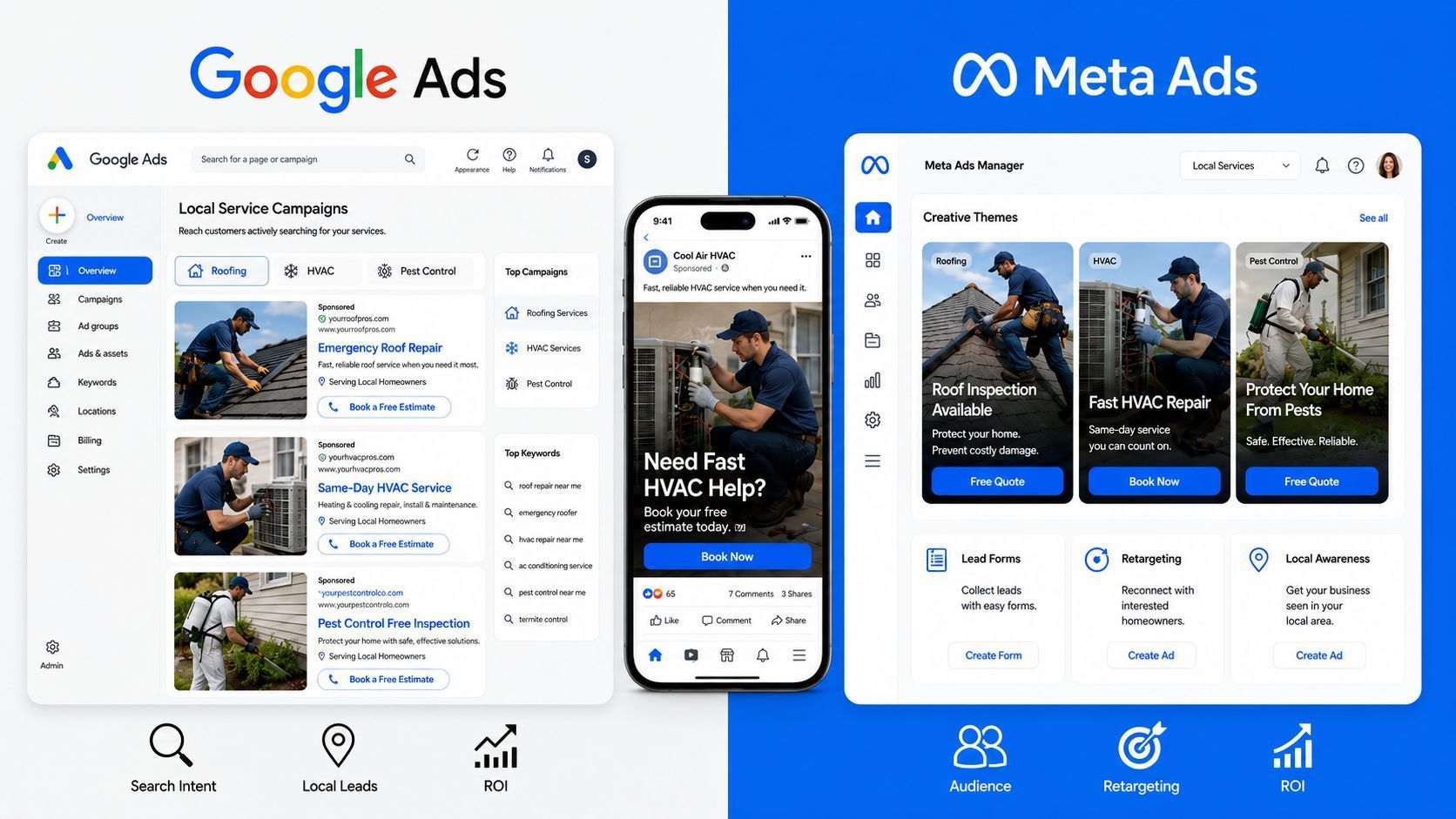Realistic digital marketing budget guide for American small businesses 2026 showing monthly spending