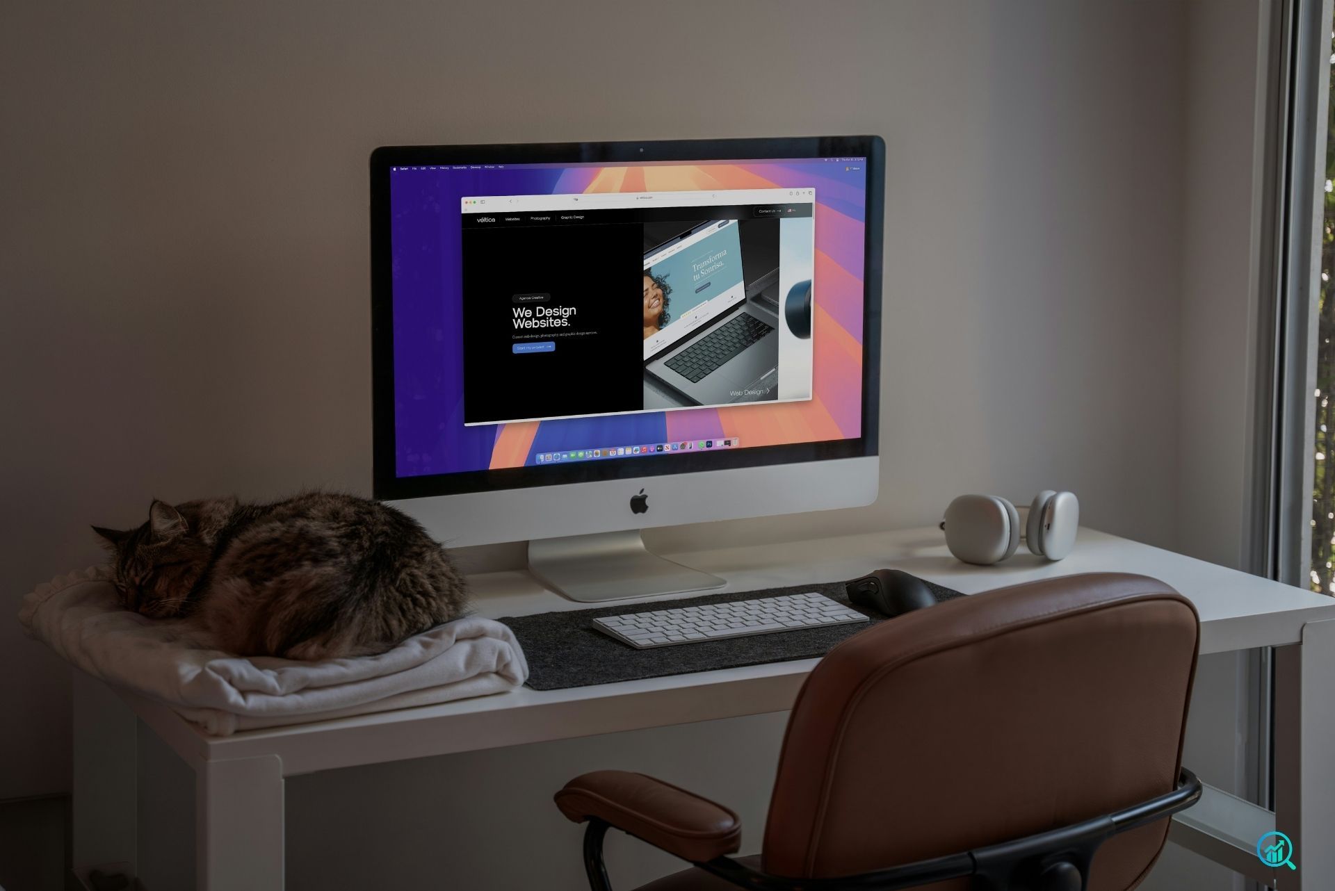 Website and landing page design example which is a service of growth reach digital