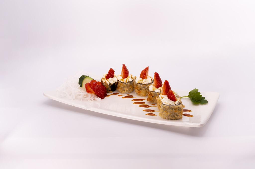 sushi mandorle e fragole