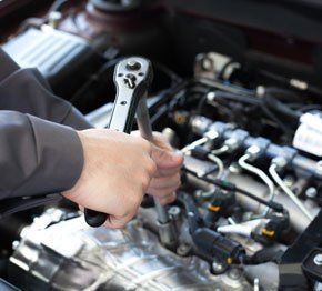 Vehicle repairs by skilled mechanics
