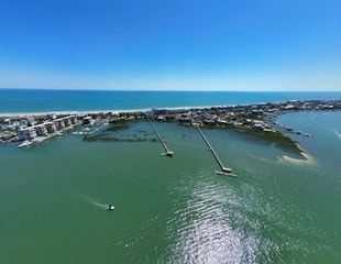 Aerial View of Beautiful Sea — Murrells Inlet, SC — Diamond Nautical