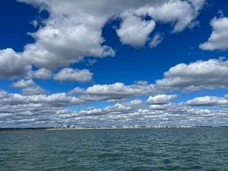 Cloudy Sky and Sea — Murrells Inlet, SC — Diamond Nautical
