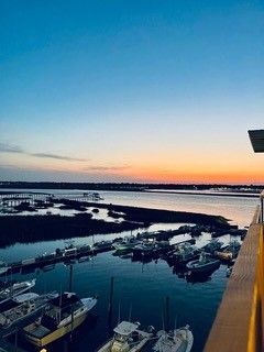 Lots of Boats and Sunset — Murrells Inlet, SC — Diamond Nautical
