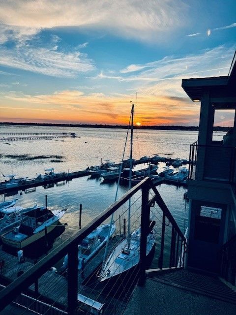 Boats and Sunset — Murrells Inlet, SC — Diamond Nautical