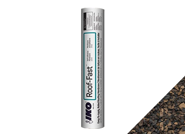 A roll of roof fast is shown on a white background.