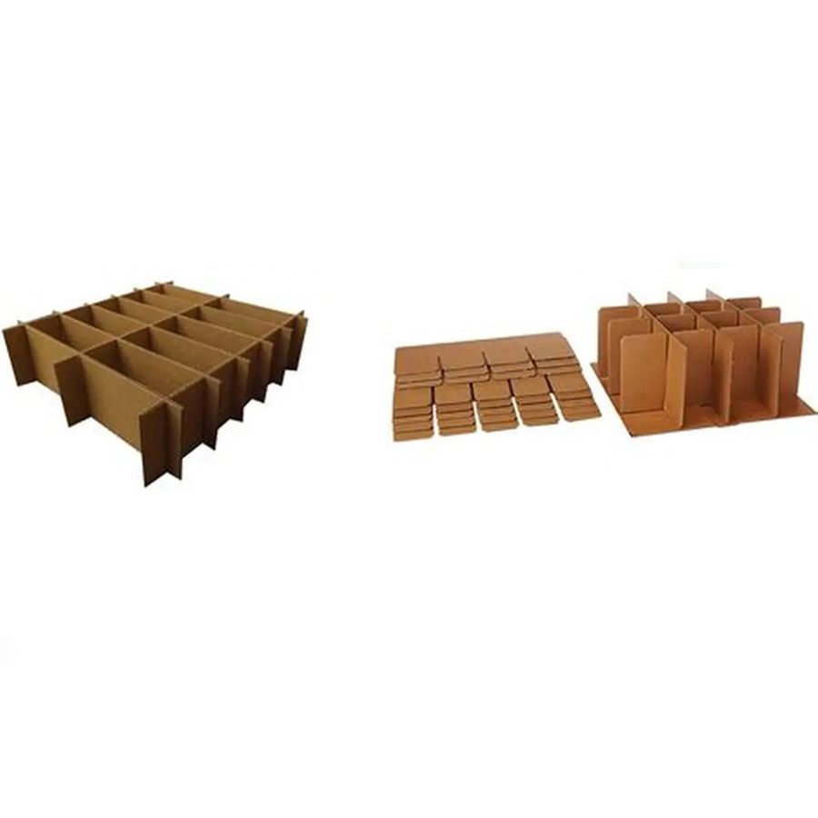 Separadores de cartón corrugado