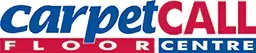 Logo of Carpet Call Floor Centre. Blue 