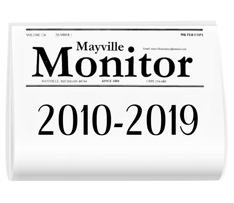 A mayville monitor newspaper from 2010 to 2019